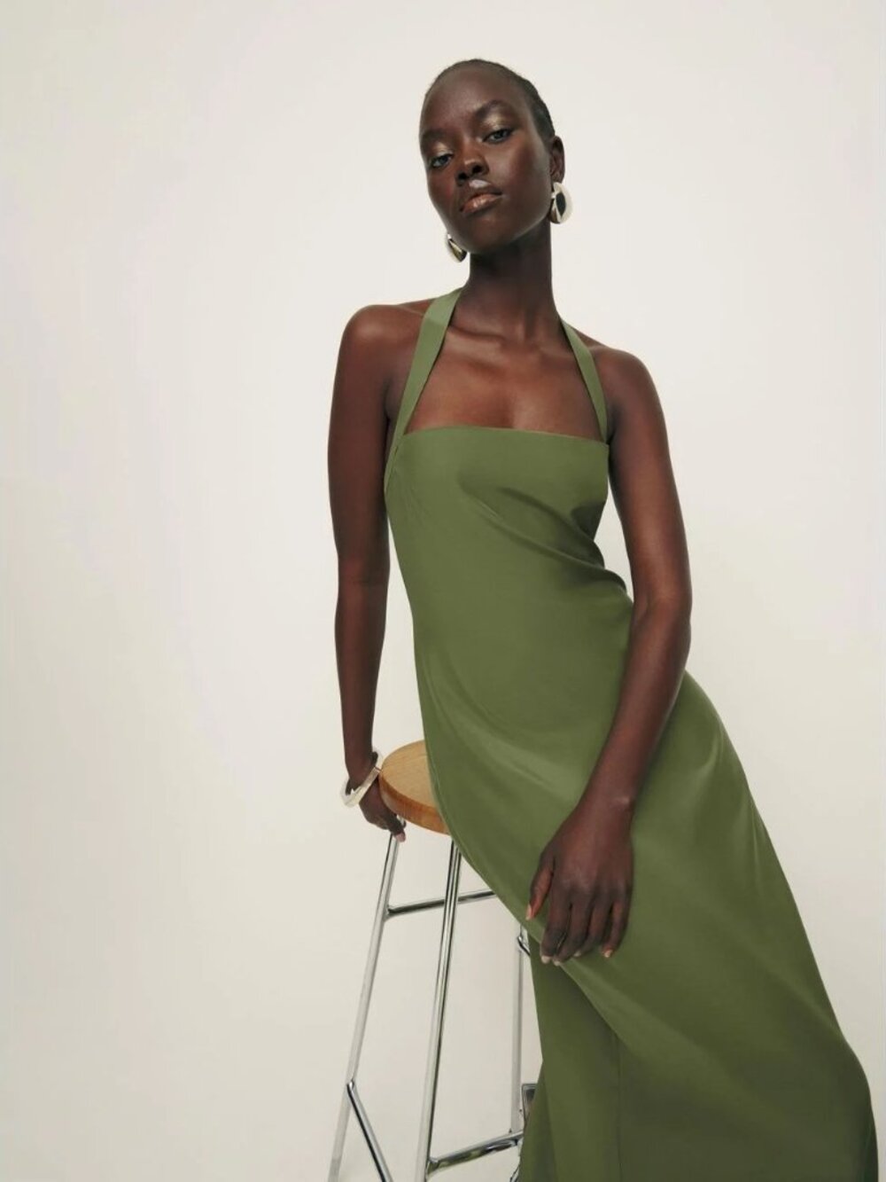 Reformation NWT silk Alli dress